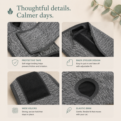 PAWVIVE Calming Vest — Cat Anxiety Wrap