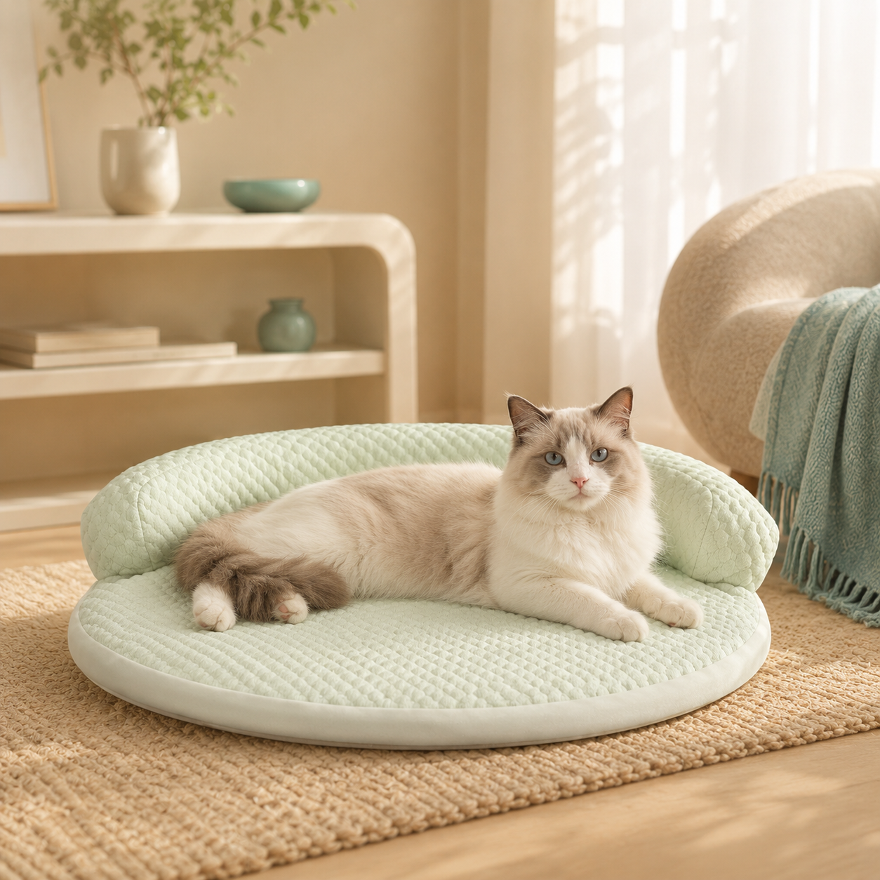 PAWVIVE Cooling Comfort Bed — For Dogs & Cats