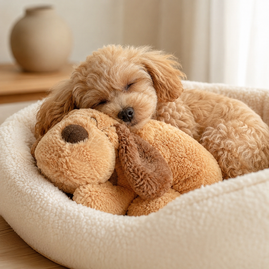 PAWVIVE Heartbeat Companion — Calming Snuggle Toy for Dogs & Cats